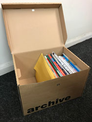 Archive Boxes - with integrated Lid