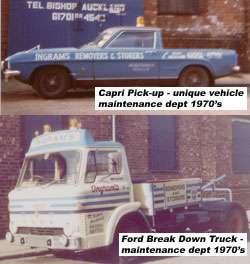 Ingram's Capri and Breakdown Truck
